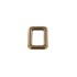 Square loop BG-7097 19mm (Antique Brass)