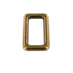 Square loop BG-7097 32mm (Antique Brass)