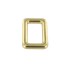 Square loop BG-7097 25mm (Brass)