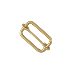 Double loop with slider BRC-001 38mm (Brass)