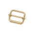 Double loop with slider ST-2518 25mm (Brass)