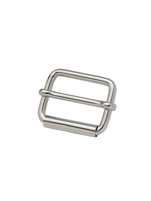 Двойная рамка слайдер ST-2518 25мм (никель)