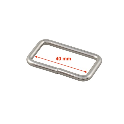 Square loop welded CS-4020 40mm (Nickel)
