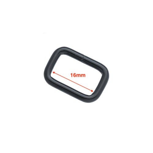 Square loop CS-4950N 16mm (Black Matte)