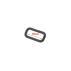 Square loop CS-4950N 20mm (Black Matte)
