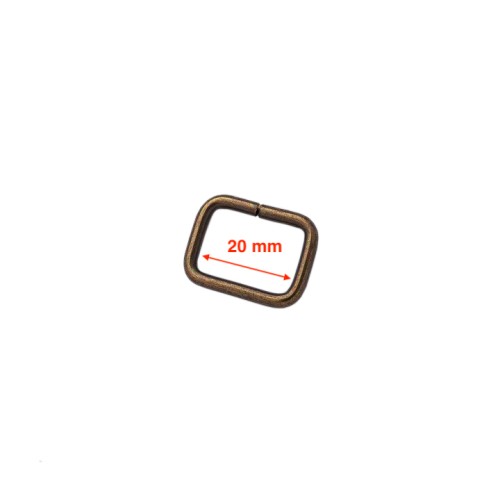 Square loop ST-2015 20mm (Antique)