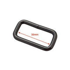 Square loop ST-3213 32mm (Black Nickel)