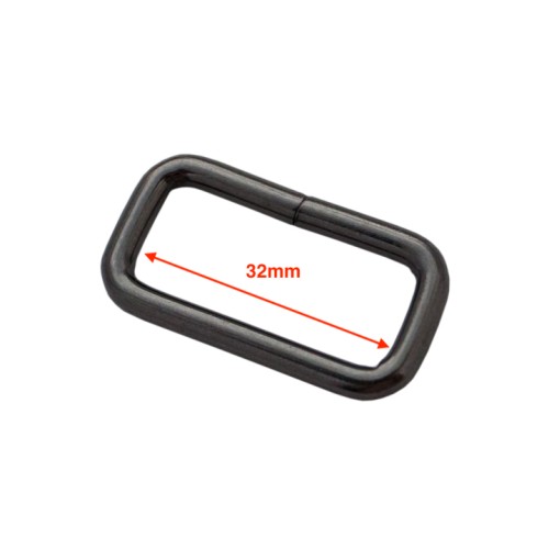 Square loop ST-3213 32mm (Black Nickel)