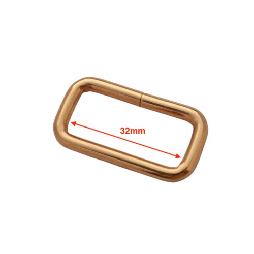 Square loop ST-3213 32mm (Gold)