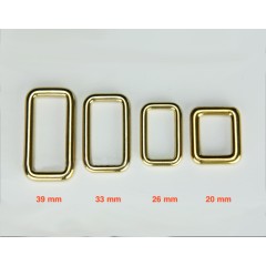 Square loop Wuta BRS-001 39mm (Solid Brass)