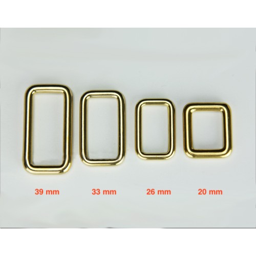 Square loop Wuta BRS-001 39mm (Solid Brass)
