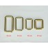 Square loop Wuta BRS-001 39mm (Solid Brass)
