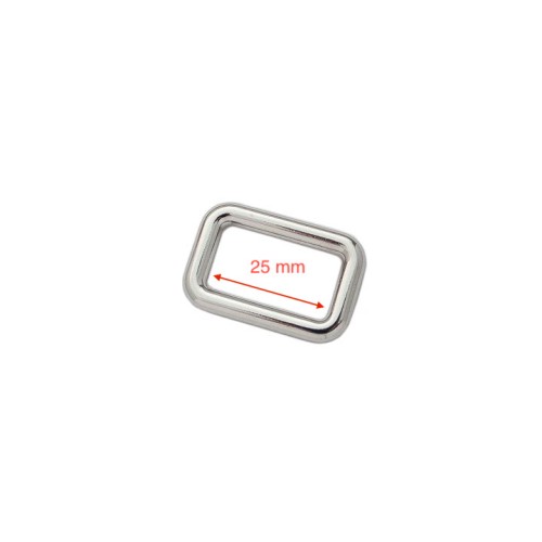 Square loop ZAC-3947 25mm (Nickel)