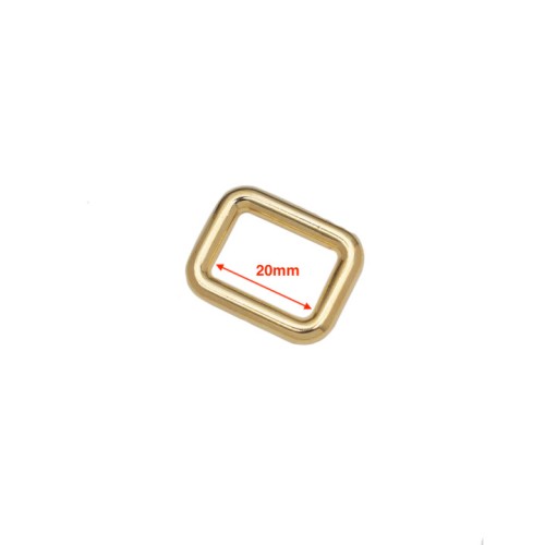 Square loop ZAC-3945 20mm (Gold)