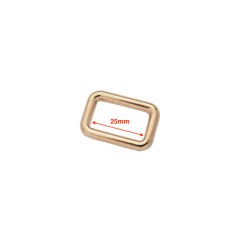 Square loop ZAC-3947 25mm (Gold)