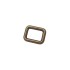 Square loop ZAC-3945 20mm (Antique Brass)