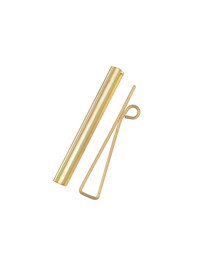 Зажим для купюр 80мм (латунь)