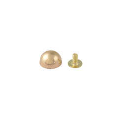 Hermes bag foot 12mm (Semiround, Gold)
