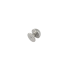Hermes bag foot 8mm (Semiround, Chrome)