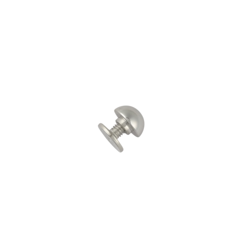 Hermes bag foot 8mm (Semiround, Chrome)