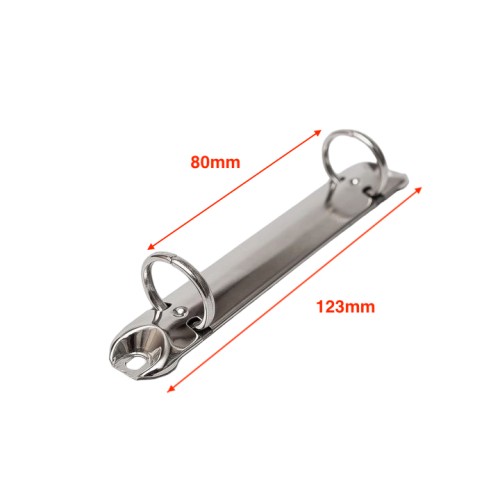 Ring binder 123/20mm (2 rings, Nickel)