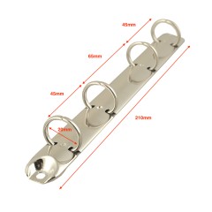 Ring binder (210/20mm, Nickel)