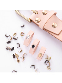 Зажим для тренчика (чёрн.никель)