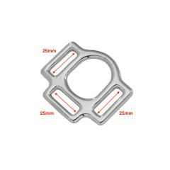 Halter bracket Z-370 25mm (Nickel)