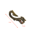 Brass Hook S-type Fish Hook