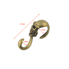 Brass Hook S-type Scull