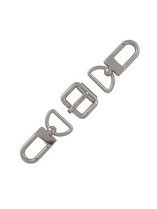 Комплект для ремня сумки Wuta Z100 20мм (хром)