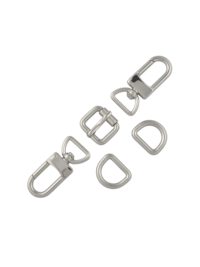 Комплект для ремня сумки Wuta Z101 16мм (хром)