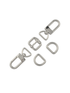 Комплект для ремня сумки Wuta Z101 16мм (хром)