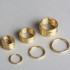 Brass Key ring 30mm