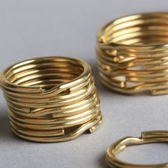 Brass Key ring 20mm
