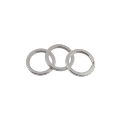 Flat Key ring 20mm (Stainless steel)