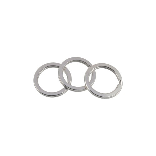 Flat Key ring 20mm (Stainless steel)