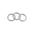 Flat Key ring 20mm (Stainless steel)