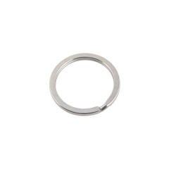 Flat Key ring 32mm (Stainless steel)