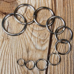 Key ring 25mm (Stainless steel)