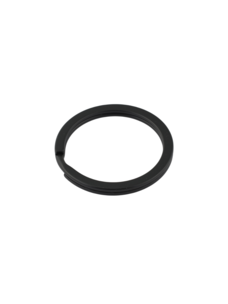 Кольцо витое плоское 30мм (сталь,чёрный)