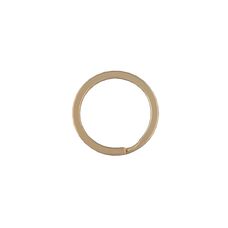 Кольцо витое плоское 30мм (сталь,золото)
