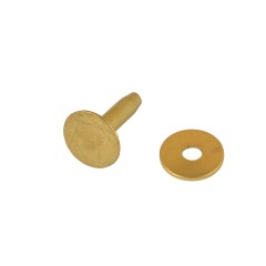 Brass rivet 12x13mm