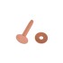 Copper rivet 10x19mm