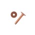 Copper rivet 10x19mm