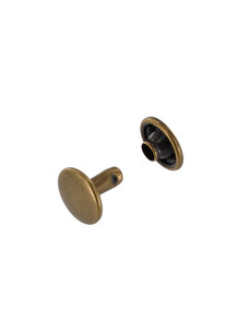 Хольнитены двухсторонние 11мм (ст.латунь, сталь)