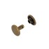 Double cap rivet 11mm (Antique, Steel)