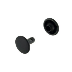 Double cap rivet 11mm (Black Oxide, Steel)