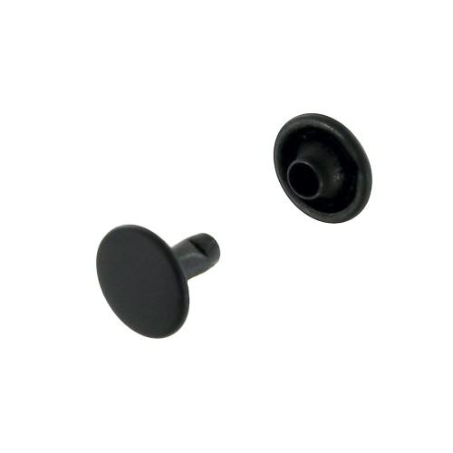 Double cap rivet 11mm (Black Oxide, Steel)