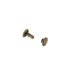 Double cap rivet 6mm (Antique, Steel)